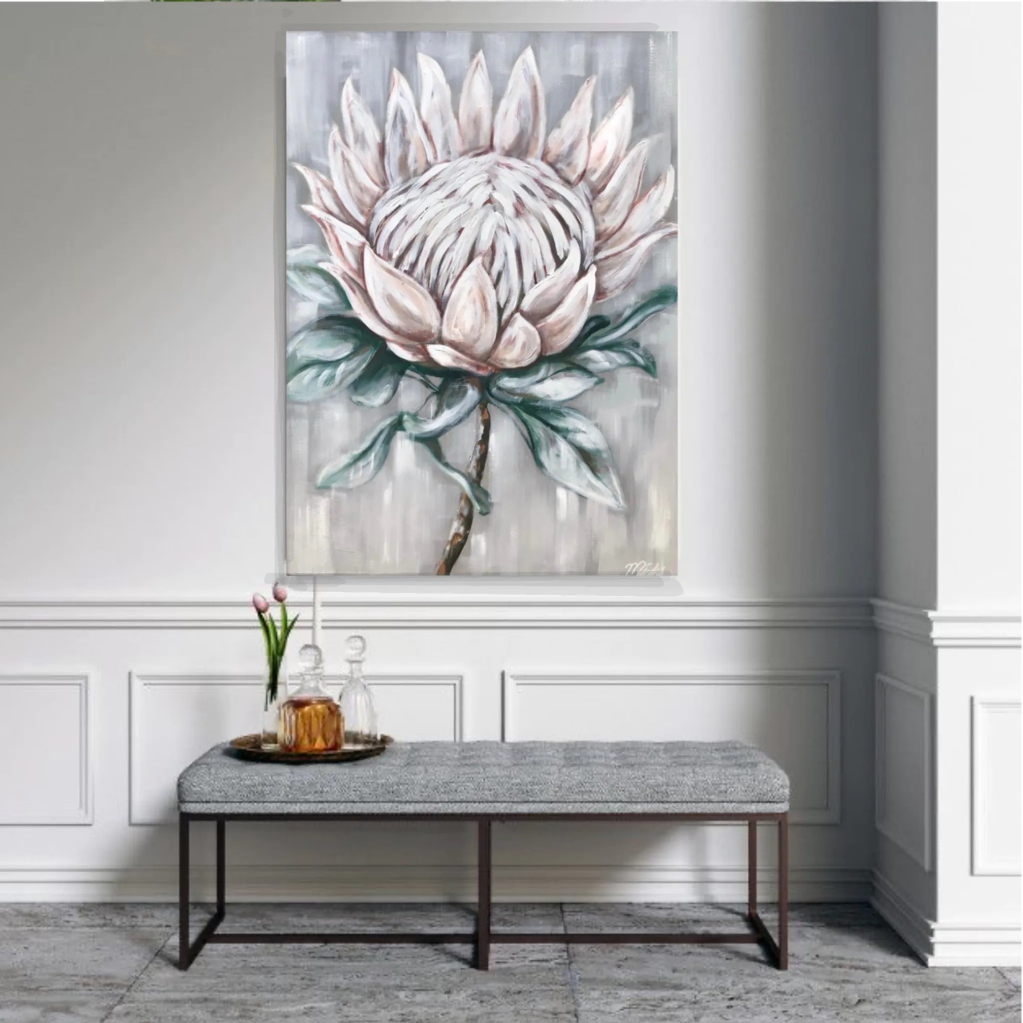 Protea flower commission